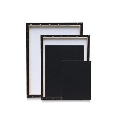 Black Artist stretched canvas for painting stretched canvas prints