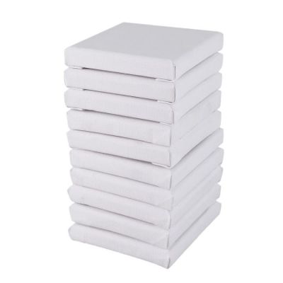 White Blank Stretched Artist Canvas for Artwork Painting