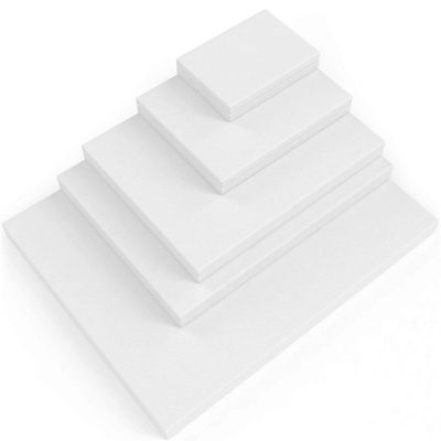 Paint Canvases for Painting Stretched Canvas 100% Cotton Primed Art Supplies for Acrylic Pouring and Oil Painting
