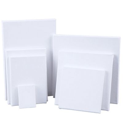 White Blank Artist Canvas Cotton Stretched Canvas