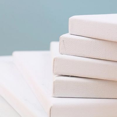 White Blank Square Artist Canvas For Canvas Oil Painting