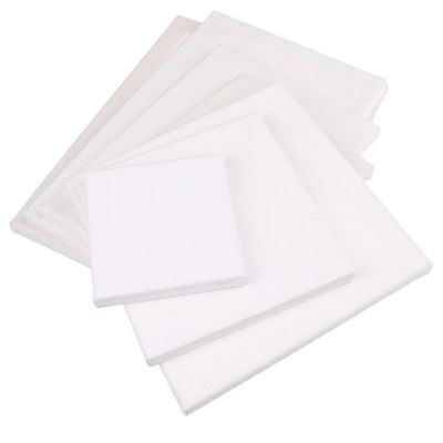 White Blank Artist Canvas