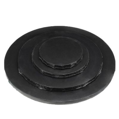 Round Blank Black Canvas Watercolor Painting DIY Crafts For Acrylic Oil Painting