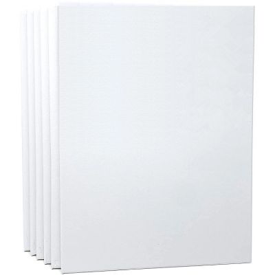 12x16 Inch Paint Canvases Stretched Canvas,100% Cotton Art Supplies for Acrylic Pouring and Oil Painting