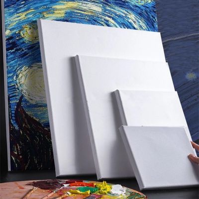 White Blank Square Artist Canvas For Canvas Oil Painting
