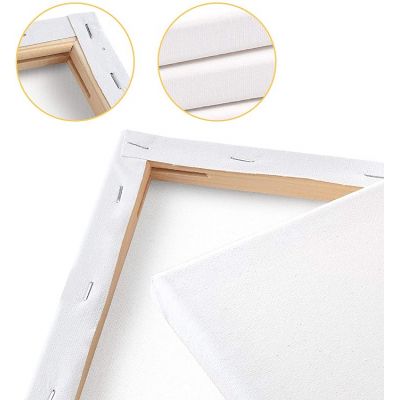 280g pure cotton blank stretched artist oil painting canvas