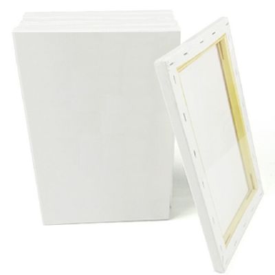 20x30cm 280g pure cotton canvas 3/4 thickness ,Stretched canvas for studio