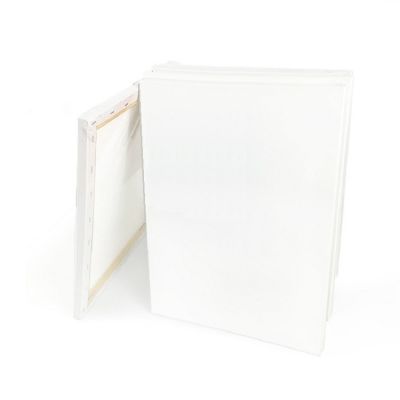 30x40cm Stretched White Blank Canvas Studio canvas