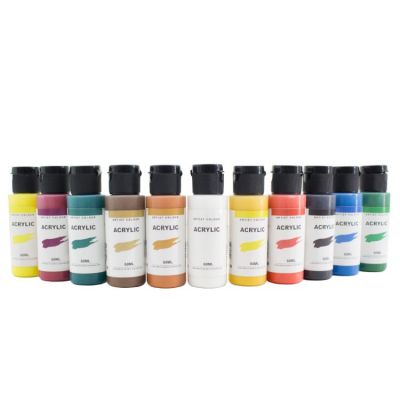 multi color non-toxic 60ml acrylic color paints for kids