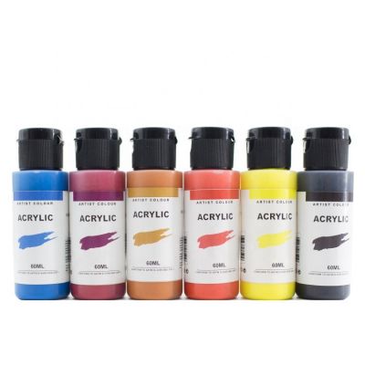 quality wholesale artist kids 60ml acrylic colour painting set for art