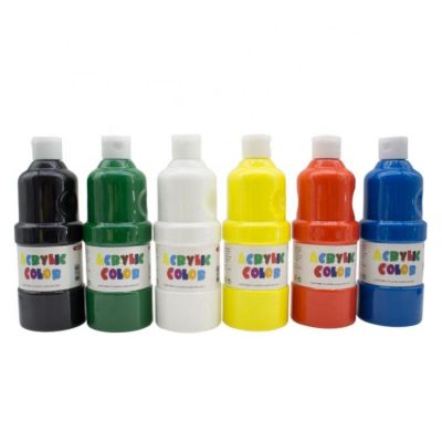 artist non-toxic 400ml acrylic paints for kids