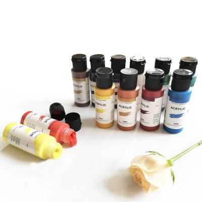 non-toxic 60ml private label artist acrylic color paints