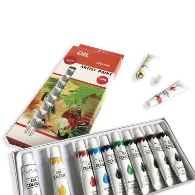12/18/24 colors 12ml quality artist kids oil paint set for set