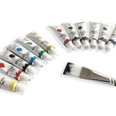 12 colors 12ml non-toxic artist oil color paint set