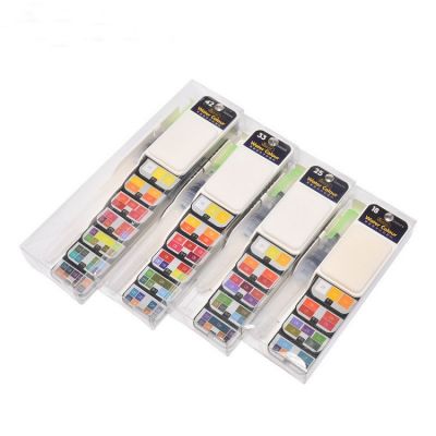 portable solid water colors artist water color paint watercolor paint set