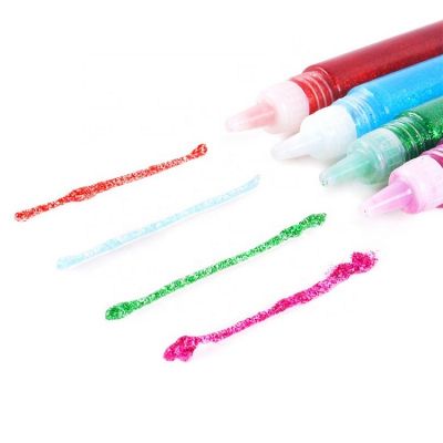 Drawing DIY bulk 12colours artist kids craft glitter glue art painting set