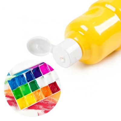 Professional non toxic fluid acrylic paint colors for kids