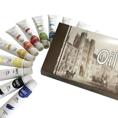 12ml 12 colors artist oil paint colors for painting