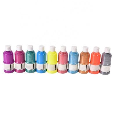 amazon hot sale 120ml artist kids metallic acrylic colour paint for art painting