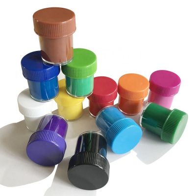 12 colors 22ml non-toxic poster color paint set for kids drawing