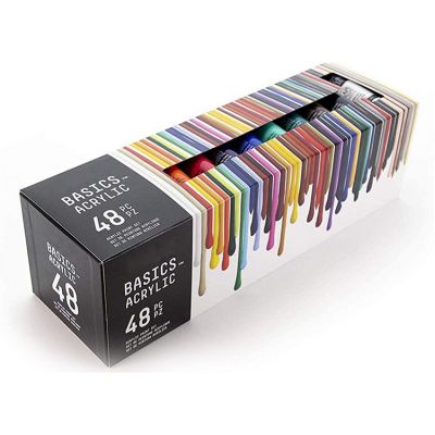 48 Tube 22ml 2020 hot sale art kids Acrylic Paint Set