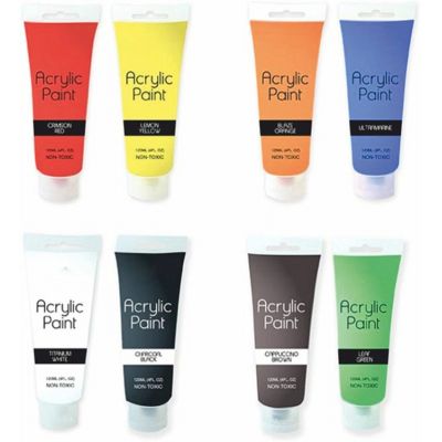 Wholesale 24 12 18 32 48 Colors Professional Acrylic Paints set of Canvas Painting Any Surface 12ml 75ml 100ml 300ml 5oz 8oz
