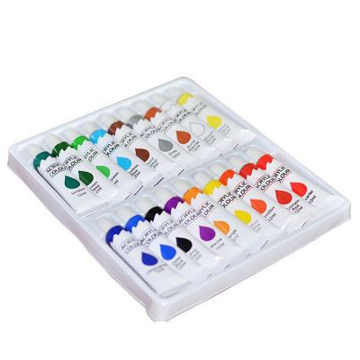18 Color Pro 3d Nail Art Design Acrylic Gel Paint