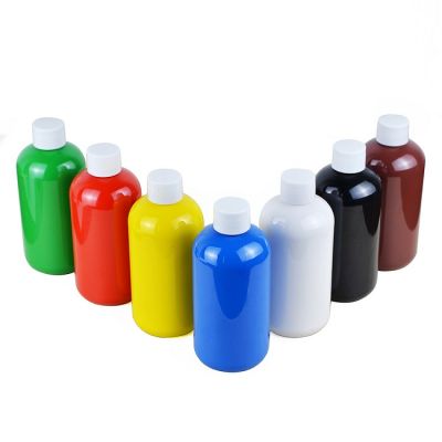 250ml tempera washable kids paint for sponge painting &finger painting