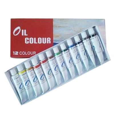 Professional 12ml diy artist oil color paint set