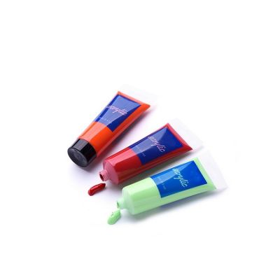 75ml custom artist acrylic paint tubes set for kids