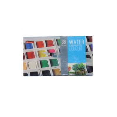 High quality wholesale 36 colors solid water color paint set