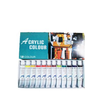 12ml 12 artist colors acrylic paint tube prices