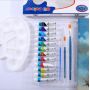 Professional Artis Non-Toxic 12 Colors 12ML Oil Paint Set With 3 Brush And 1 Palette