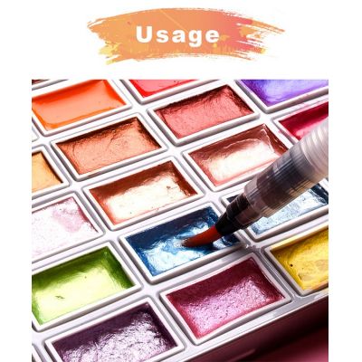 Solid watercolor paint set box water color pigment portable for school students beginner art supplies