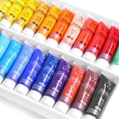 Hand-Painted Acrylic Paint Set 12-Color Wall Painting Waterproof Paint Painting Graffiti Acrylic Paint Set