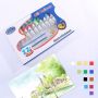 Professional Artis Non-Toxic 12 Colors 12ML Oil Paint Set With 3 Brush And 1 Palette