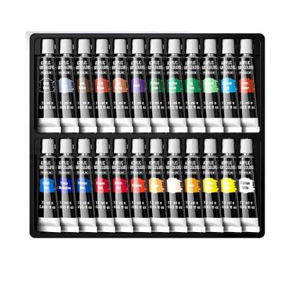 folk art acrylic paint walmart 12ml acrylic paint 24 set non acrylic paint with Brushes, Palette & Painting Canvas