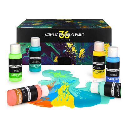hot sell in americana acrylic paint wholesale 60ml acrylic paint for pour painting 36 non-toxic acrylic paint color
