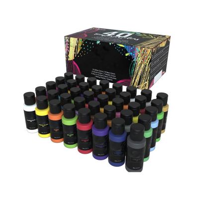 40colors professional art supplies acrylic paint artist 60 ml acrylic paint set for art painting artist