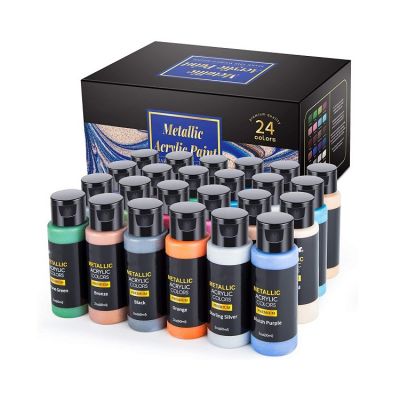 non-toxic acrylic paint and metallic acrylic paint sets for kids,artists painting