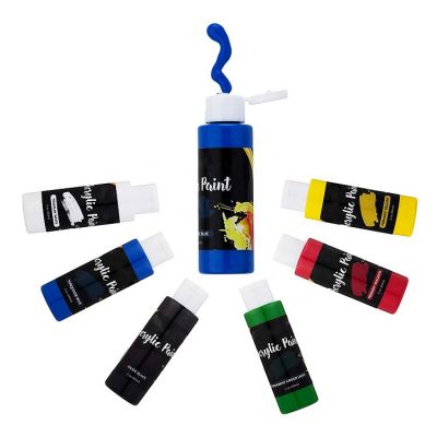 high quality acrylic paint bottel of acrylic colors for painting artist colors
