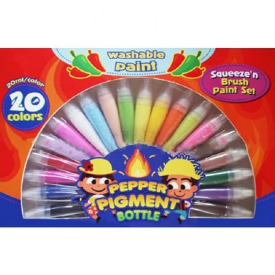 Pepper shaped acrylic paint set colors acrylic paint tube set acrylic paint kids