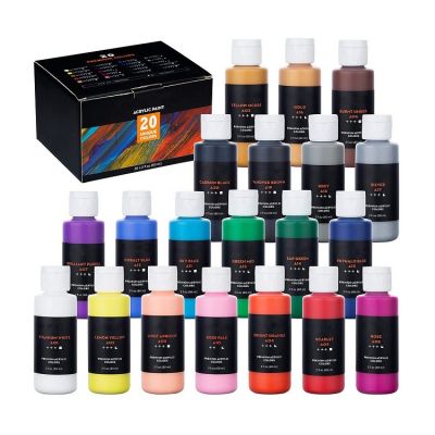 high quality acrylic colors for painting profrssional for art artist colors acrylic paint bottle