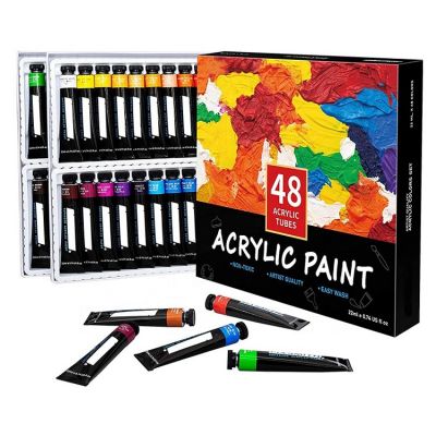 wholesale acrylic paint 22ml 48 art supplies paint acrylic colors professional painting art