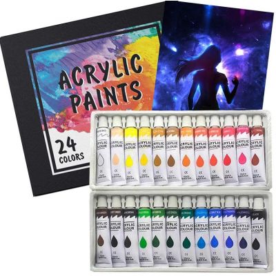 12ml acrylic paint wholesale fluid color paint set