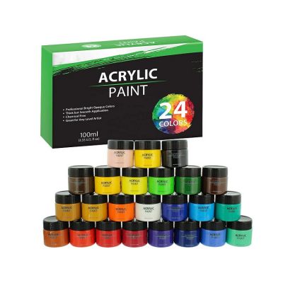 100ml high precision wholesale low price light acrylic paint