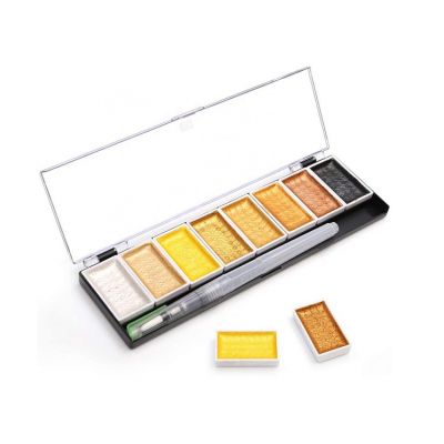 Watercolor paint for Adults and Students painting metallic watercolors