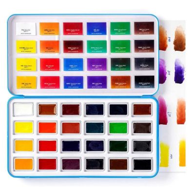 wholesale watercolors 24 water color paint professional artist watercolors for art