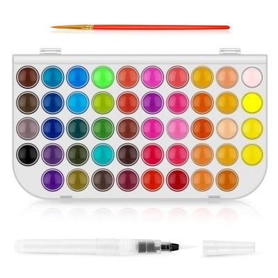 Watercolor Paint Set 48 for Kids Children Students Adults Beginner Artists Painting Supplies