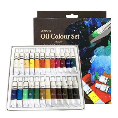 high quality artist oil paint 24 colors 12ml artist oil paint